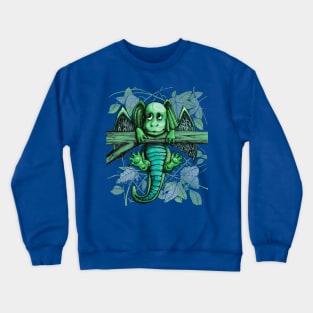 Barrie the Baby (Green) Dragon Crewneck Sweatshirt